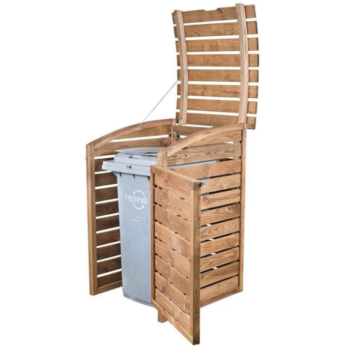 Kliko ombouw container ombouw klikoberging klikokast containerberging 1 container enkel dicht 72x90x120cm