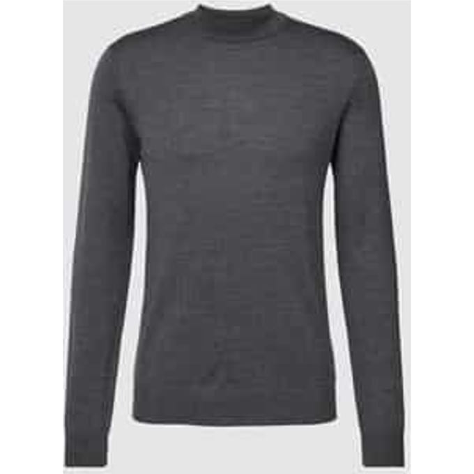 Gebreide pullover met ronde hals, model 'Davide'