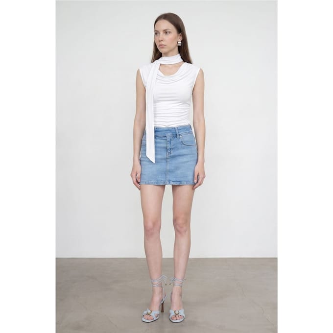 Mouwloze Coltrui Jersey Blouse