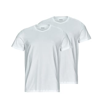 HUGO BOSS Comfort T-shirts relaxed fit (2-pack) - heren T-shirts O-hals - wit