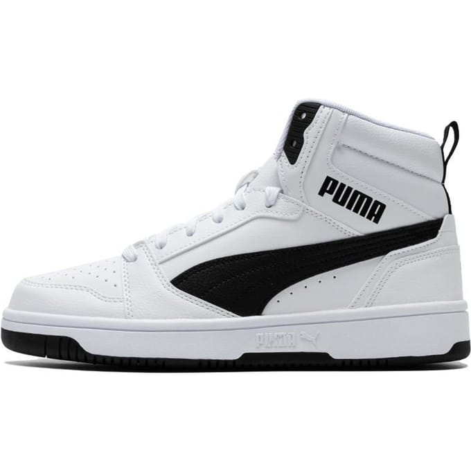 PUMA Rebound v6 Unisex Sneakers - Wit/Zwart