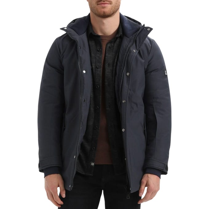 Gabbiano Long Canvas Parka Winterjas Heren - Maat M