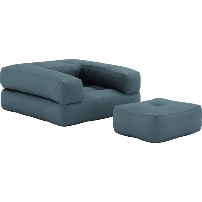 Karup Cube Stoel - 757 Petrol Blue