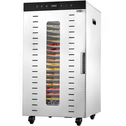 GGM Gastro Dörrgerät / Dörrautomat - mit 20 Ablagen - Edelstahl - 2 kW