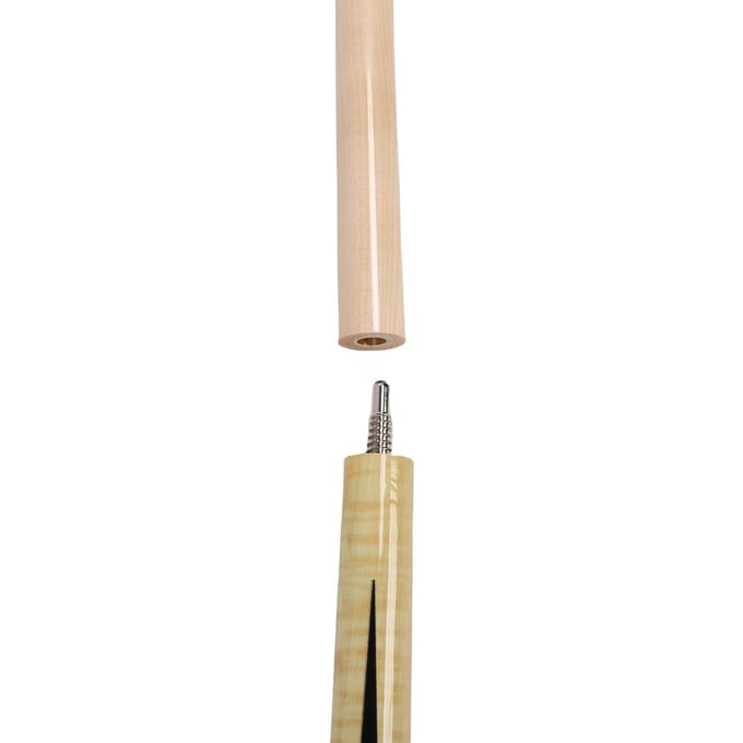 Jump Break Poolkeu Esdoornhout 13mm Top 1.05m Biljartkeu voor Oefeningen Optredens Beige beige