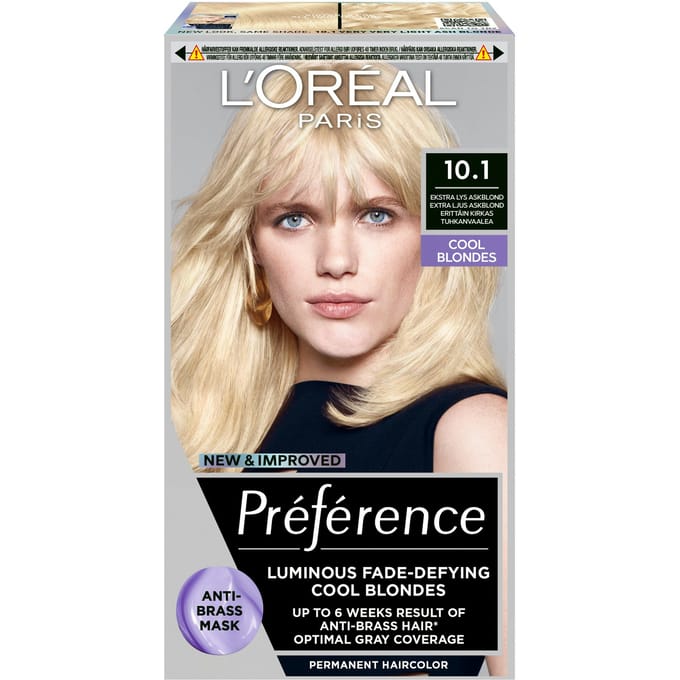 L'Oréal Paris L'Or&eacute;al Paris Preference 10.1 Helsinki 1 st