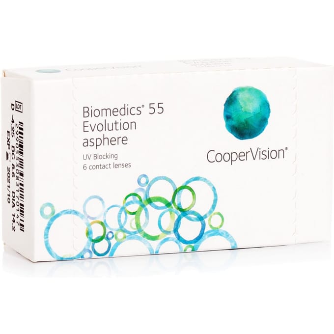 Biomedics 55 Evolution (6 lenzen)