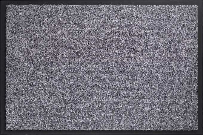 Deurmat schoonloopmat Twister 40 x 60 cm Grijs