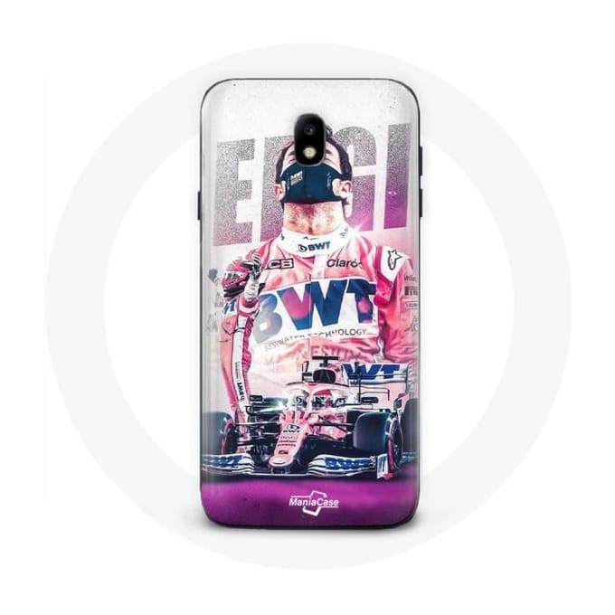 Case voor Samsung Galaxy J5 2017 Formule 1 Sergio Pérez F1-coureur