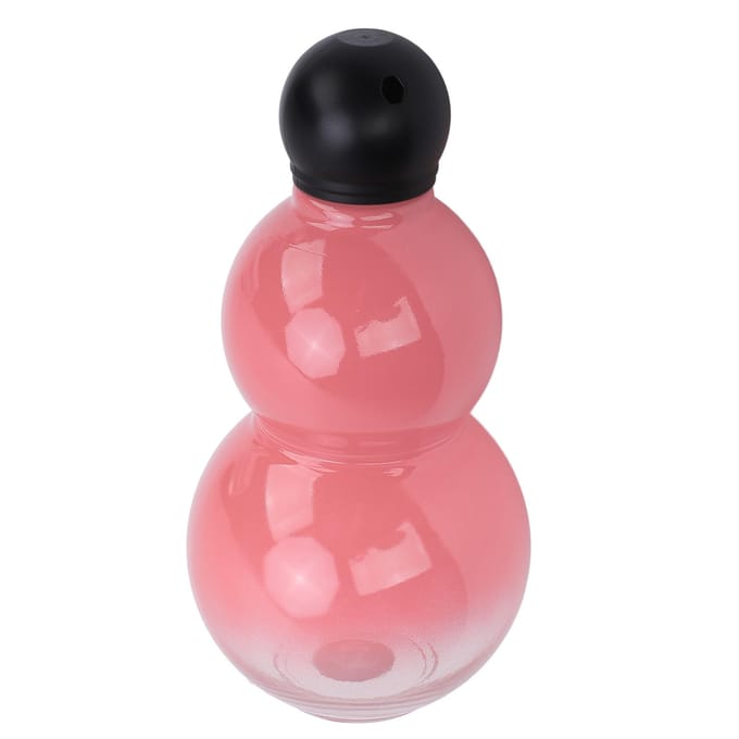 Kalebas Waterfles 800ml Grote Capaciteit PP PC Plastic Kalebas Stijl Sport Waterfles voor Reizen roze