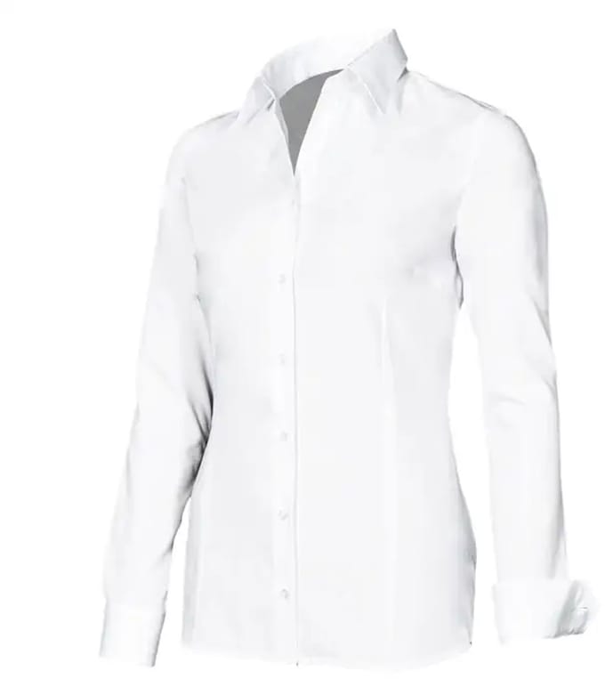 Giovanni Capraro 29320-10 Dames overhemd blouse | Wit | Maat 38