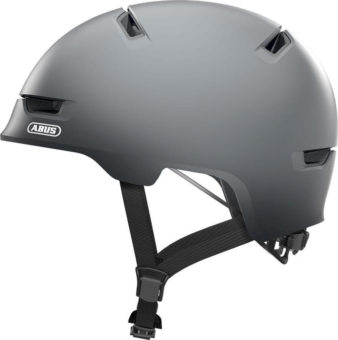 Fietshelm ABUS SCRAPER 3.0 concrete grey M - 54-58 cm - grijs