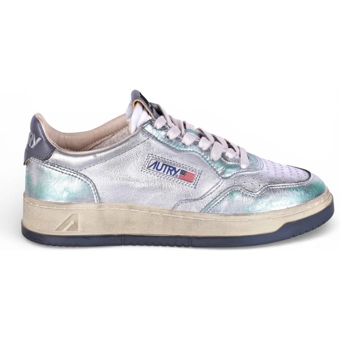 Autry - Sneakers - 470540 - Groen/Zilver
