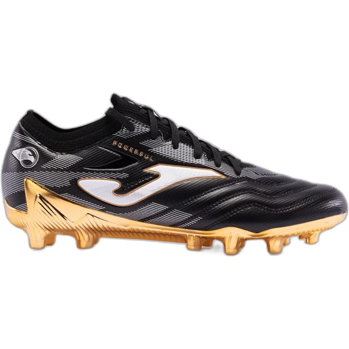 Joma Powerful Cup Fg Voetbalschoenen Zwart,Goud EU 40 Man