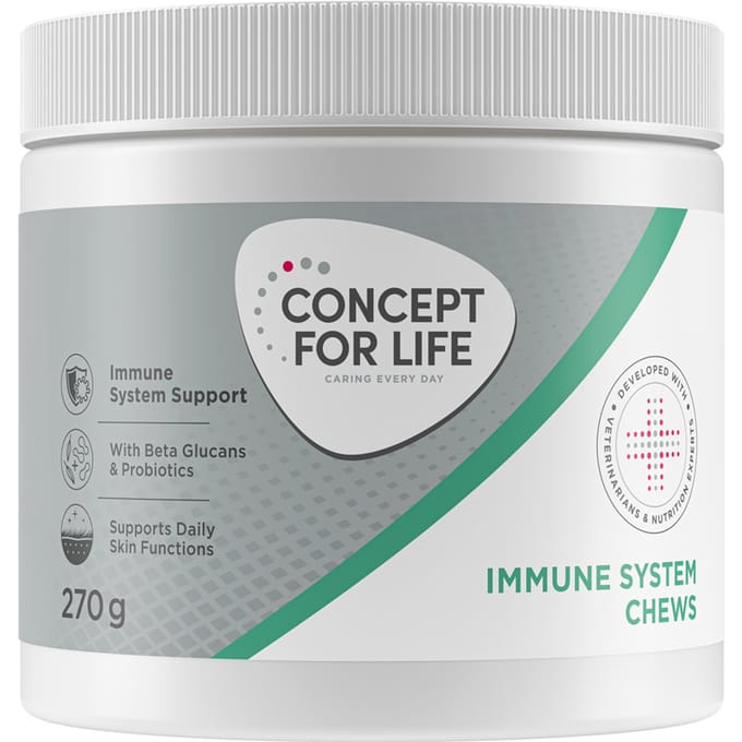 Dubbelpakket: 2x270gImmune System Support Supplements Chews - Concept for Life aanvullende voeding voor honden