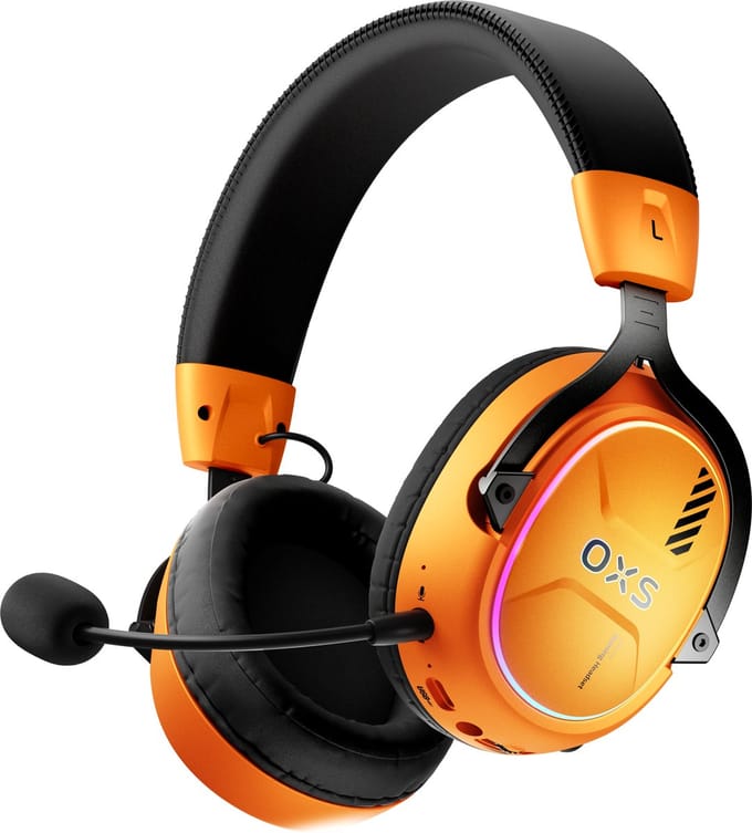OXS Storm G2 Draadloze Gaming Headset – Oranje (SG2-OR)