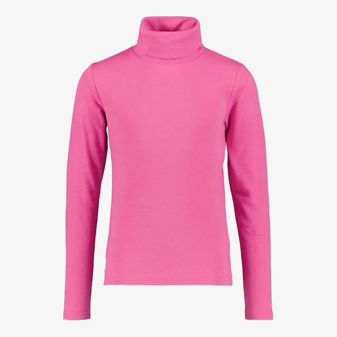 Mountain Peak kinder thermoshirt met rollneck roze - Maat 176