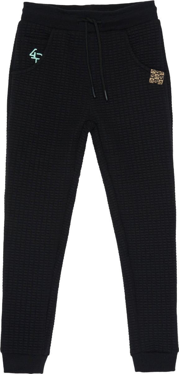 4PRESIDENT Broek Jongens - Black - Maat 92