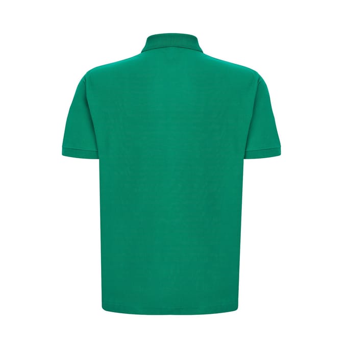 JHK Heren Pique Regular Poloshirt (Kelly Groen)
