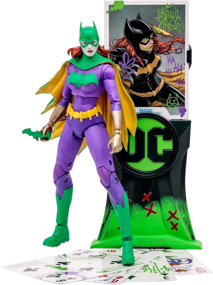 DC Multiverse Jokerized Batgirl Actiefiguur 18 cm