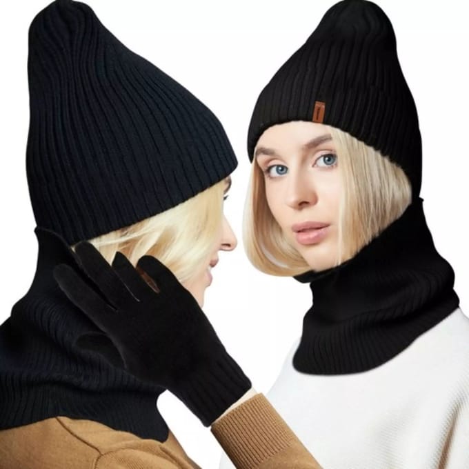 Trizand 3-delige Winter Set - Complete Bescherming in Stijl