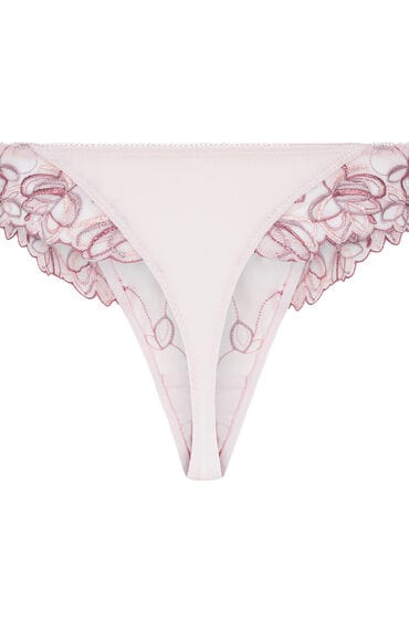 Hunkemöller Dames Lingerie Boxerstring Diva - Roze - maat S