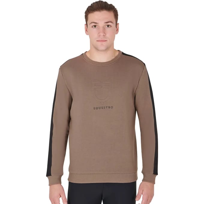 Winter sweatshirt met ronde hals Equestro