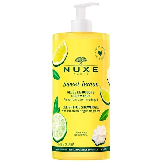 Nuxe Sweet Lemon, Cleansing, Shower Gel, For All Skin Types, 750 ml