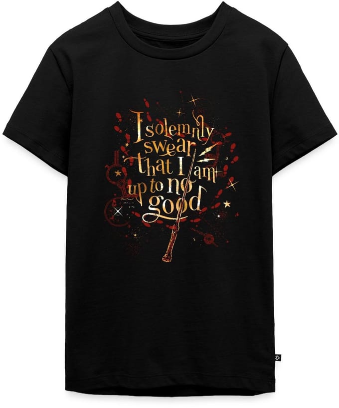 Harry Potter Ik Zweer Plechtig Premium T-Shirt Tiener