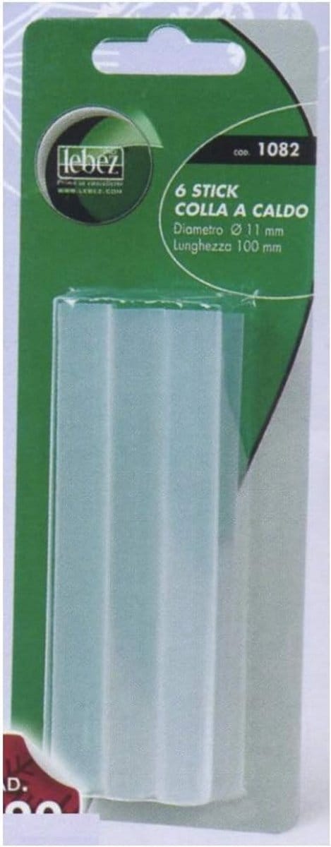 6 Hete Lijmsticks Groot Formaat 11mm x 100mm voor Lijmpistool
