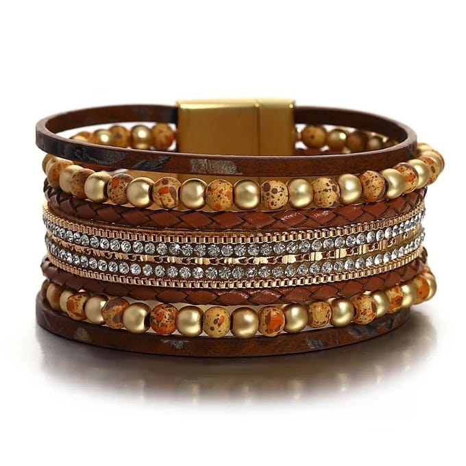 Sorprese Armband - Wild Blossom - Armband Dames - Wikkelarmband - Cadeau - Model U