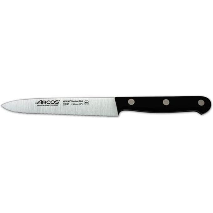 Tomatenmes - ARCOS - AR289104 - Blad 13 cm - NITRUM Staal - Handvat POM