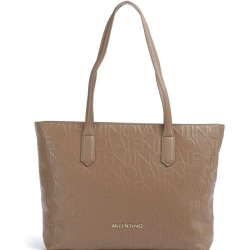 Valentino Bags Gynervra Re Medium Shopper - Dames - Imitatieleer - Beige