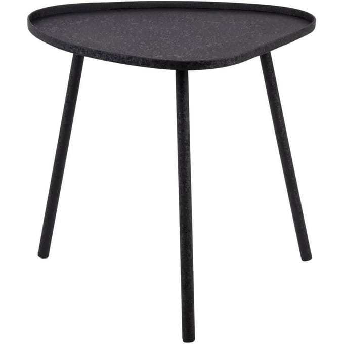 Leitmotiv Bijzettafel Boaz - Zwart - 44x44x43cm - Modern