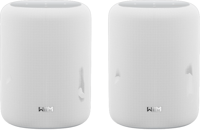 Wiim Sound Lite Twin - Draadloze Wifi Speaker voor Multiroom - Wit (2 stuks)