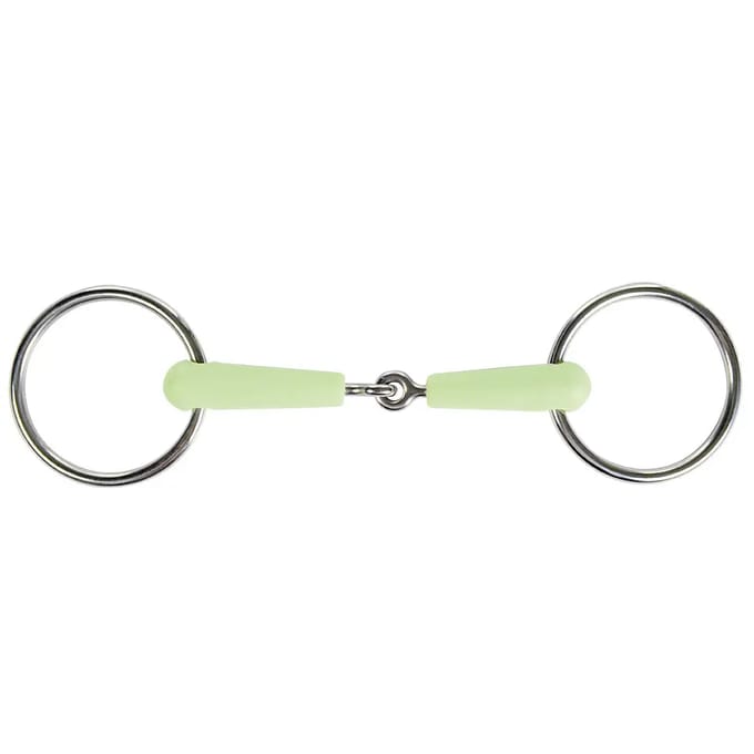 Enkel paard bit HKM 18 mm