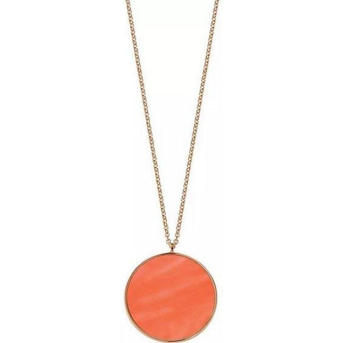 Morellato Perfetta roségoudkleurige sterlingzilver SALX11 damesketting beige