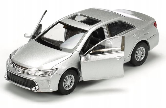 Welly Toyota Camry Modelauto Metaal 1:34-1:39 Zilver