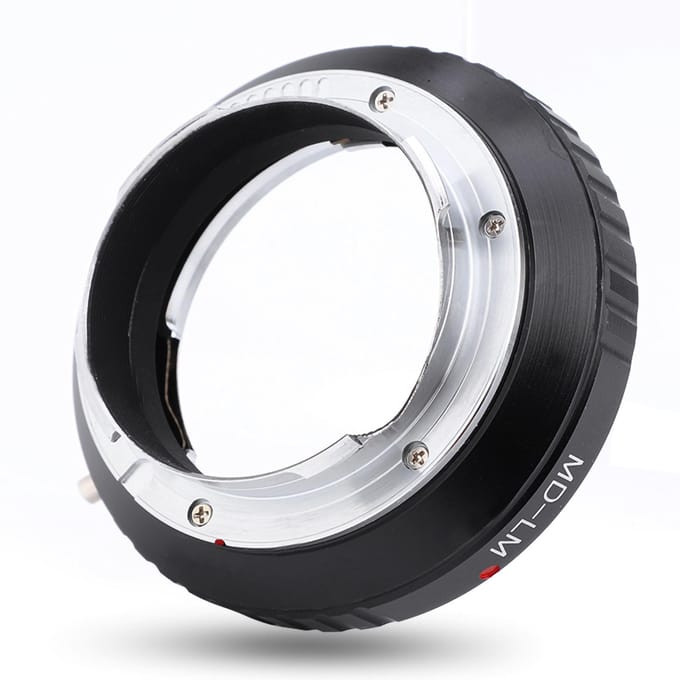 MD LM Mount Adapter voor Minolta Mount Lens voor Leica M Camera voor TECHART LM-EA7 Adapter gray