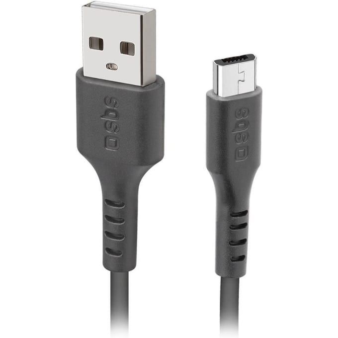 Câble USB-A vers Micro-USB 1m - noir
