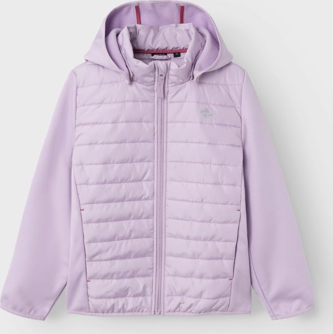 NAME IT NKNMOUNT HYBRID JACKET TB Unisex Jas - Orchid Bloom - Maat 128
