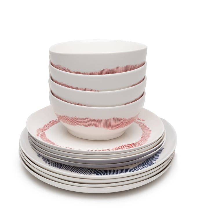 Serax - Ottolenghi Feast - Serviesset - Wit - 12 stuks