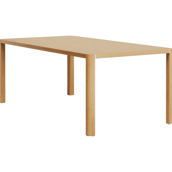 Thonet 1140 Eettafel - eiken helder gelakt - 200 x 100 cm
