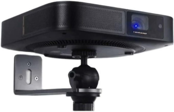 Projector Standaard - Muurbeugel Houder - Thuisbioscoop Inrichting - Verstelbare Hoek - Universeel - Zwart