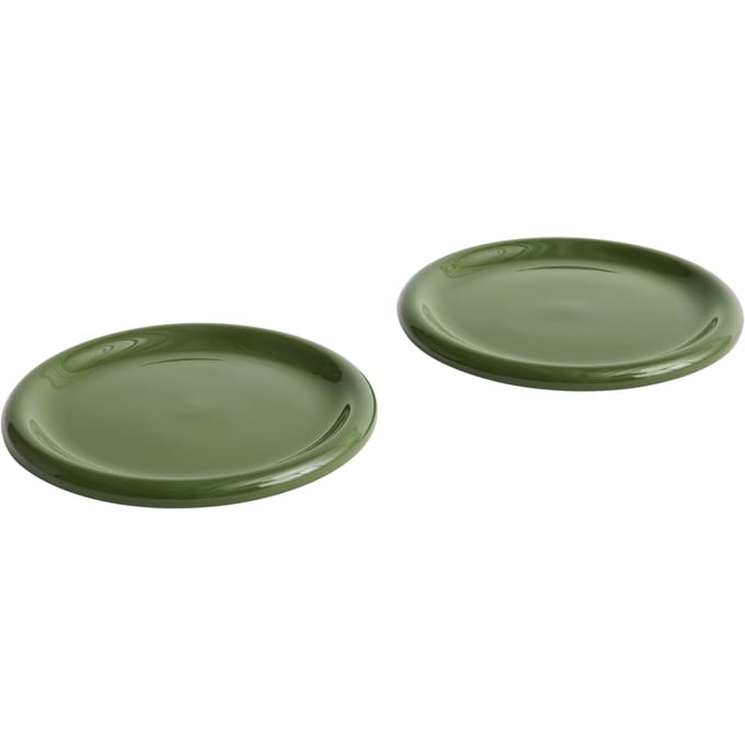 HAY Barro bordenset van 2 - HAYBarroGreen - Ø 24 cm