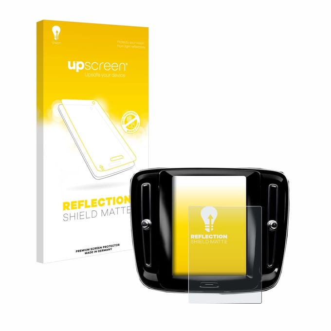 upscreen - Screenprotector voor Volvo XC40 Sensus Connect 8.7" 2018-2020 - Folie Beschermfolie anti glare matte