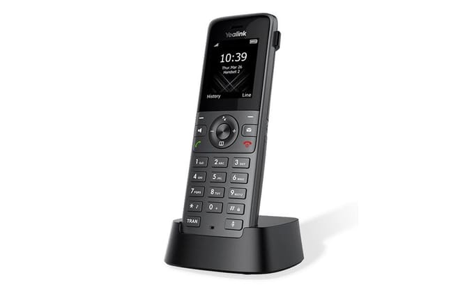 Yealink W73H - cordless extension handset with caller ID - 3-way call capability