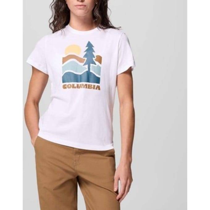 T-shirt Korte Mouw Columbia Ruby Springs Graphic Fit
