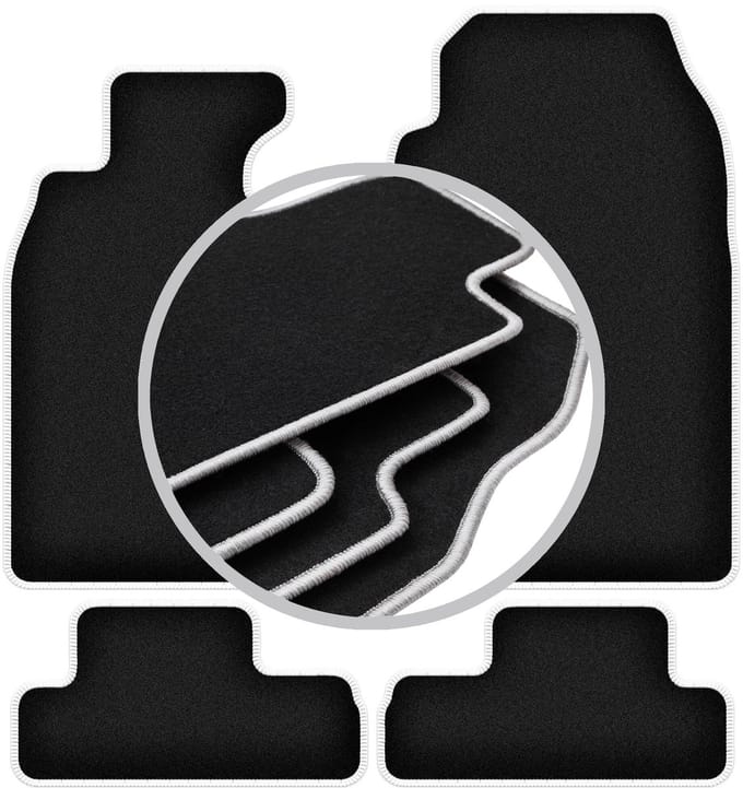 CARLUX-SILVER automatten voor: Mini Cooper R52 Cabrio (2004-2008)