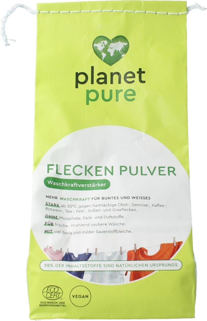 Planet Pure - Vlekverwijderaar poeder voor de gekleurde was - 450 g